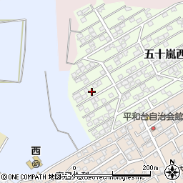 新潟県新潟市西区五十嵐西27周辺の地図