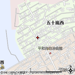 新潟県新潟市西区五十嵐西29-13周辺の地図