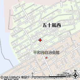 新潟県新潟市西区五十嵐西32-26周辺の地図