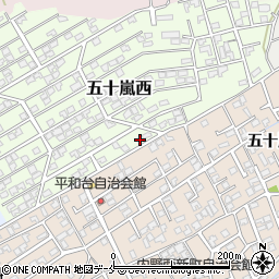 新潟県新潟市西区五十嵐西33-5周辺の地図