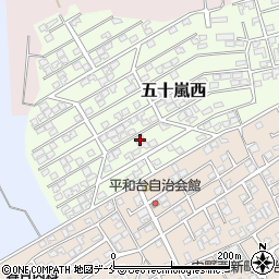 新潟県新潟市西区五十嵐西32-28周辺の地図