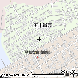 新潟県新潟市西区五十嵐西32-5周辺の地図