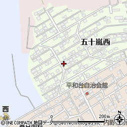新潟県新潟市西区五十嵐西29-15周辺の地図