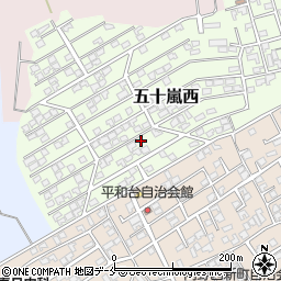 新潟県新潟市西区五十嵐西32-30周辺の地図