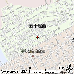 新潟県新潟市西区五十嵐西32-3周辺の地図