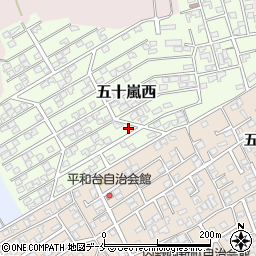新潟県新潟市西区五十嵐西32-37周辺の地図