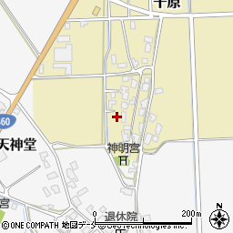 新潟県阿賀野市千原261周辺の地図