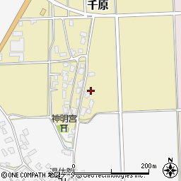 新潟県阿賀野市千原89周辺の地図