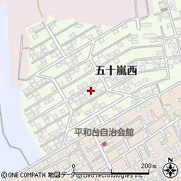 新潟県新潟市西区五十嵐西29-22周辺の地図