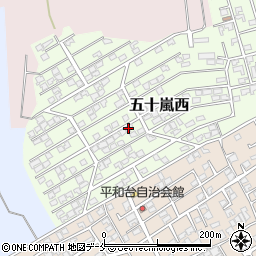 新潟県新潟市西区五十嵐西29-23周辺の地図