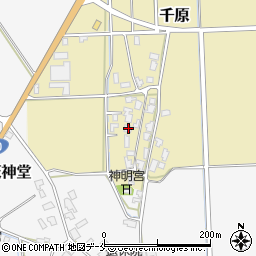 新潟県阿賀野市千原102周辺の地図