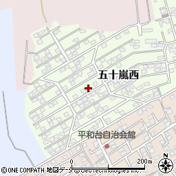 新潟県新潟市西区五十嵐西28-3周辺の地図