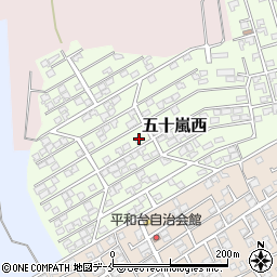 新潟県新潟市西区五十嵐西28-2周辺の地図