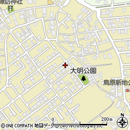 新潟県新潟市西区鳥原2593-2周辺の地図