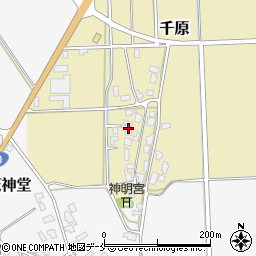 新潟県阿賀野市千原105周辺の地図