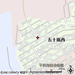 新潟県新潟市西区五十嵐西24-5周辺の地図