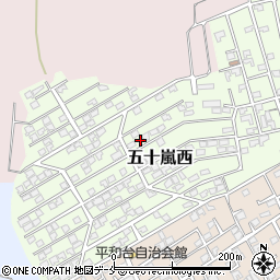 新潟県新潟市西区五十嵐西15-21周辺の地図