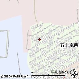 新潟県新潟市西区五十嵐西22-5周辺の地図