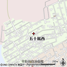 新潟県新潟市西区五十嵐西15-20周辺の地図