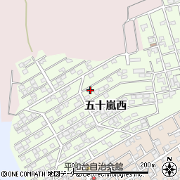 新潟県新潟市西区五十嵐西15-28周辺の地図