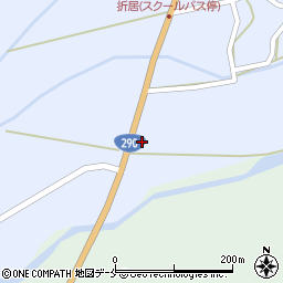 新潟県阿賀野市折居85周辺の地図