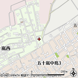 新潟県新潟市西区五十嵐西1周辺の地図
