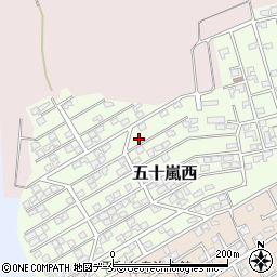 新潟県新潟市西区五十嵐西16-14周辺の地図