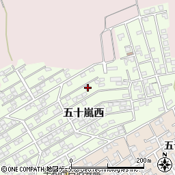 新潟県新潟市西区五十嵐西15-34周辺の地図