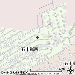 新潟県新潟市西区五十嵐西15-11周辺の地図