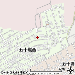 新潟県新潟市西区五十嵐西15-10周辺の地図