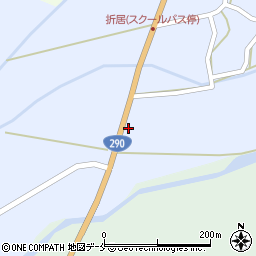 新潟県阿賀野市折居80-15周辺の地図