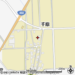 新潟県阿賀野市千原135周辺の地図