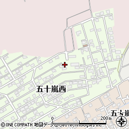 新潟県新潟市西区五十嵐西15-38周辺の地図