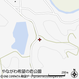 福島県伊達市梁川町内山周辺の地図