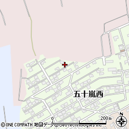 新潟県新潟市西区五十嵐西18-5周辺の地図