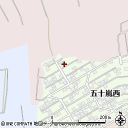 新潟県新潟市西区五十嵐西19-7周辺の地図