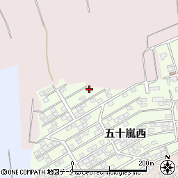 新潟県新潟市西区五十嵐西18-21周辺の地図