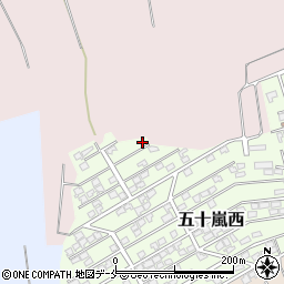 新潟県新潟市西区五十嵐西19-2周辺の地図