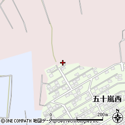 新潟県新潟市西区五十嵐西19-15周辺の地図