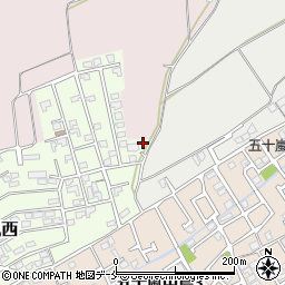 新潟県新潟市西区五十嵐西2-1周辺の地図