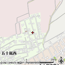 新潟県新潟市西区五十嵐西4-3周辺の地図