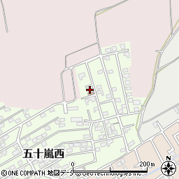 新潟県新潟市西区五十嵐西5-15周辺の地図