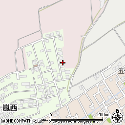 新潟県新潟市西区五十嵐西2-15周辺の地図