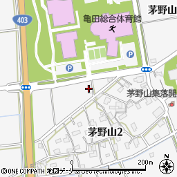 亀田・農産物直売所大地周辺の地図