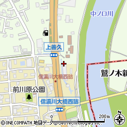 新潟県新潟市西区善久1077周辺の地図