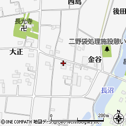 福島県伊達市梁川町二野袋志津7-4周辺の地図