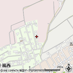 新潟県新潟市西区五十嵐西2-17周辺の地図