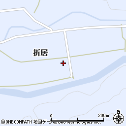 新潟県阿賀野市折居1813周辺の地図