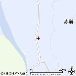 山形県米沢市赤崩20804周辺の地図