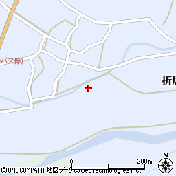 新潟県阿賀野市折居121-2周辺の地図